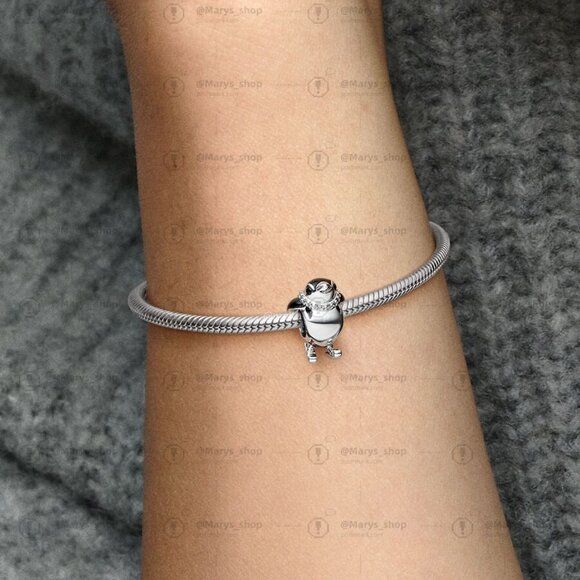 Pandora Skiing Penguin Charm|Pendant - Picture 2 of 2